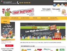 Tablet Screenshot of boutique.trop-fastoche.com